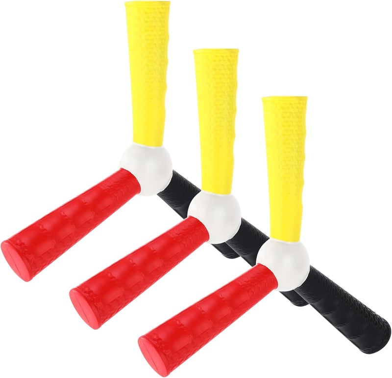 Arrowbash 3 Pack Hand Eye Coordination Trainer Reaction Catch Trainer Hand Speed Reflex Challenge EVA Foam Reaction Ball Set for Football Basketball Baseball Team Sports, Reflex Agility Training - Image 1